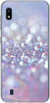 Geschikt voor Samsung Galaxy A10 hoesje - Water - Design - Abstract - Licht - Siliconen Telefoonhoesje