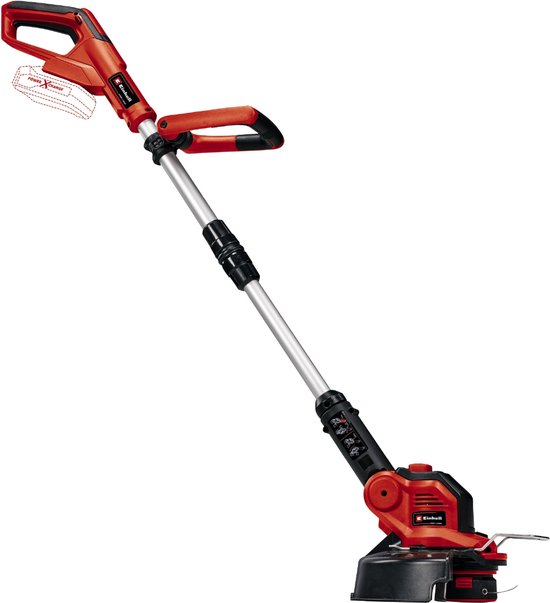 Grastrimmer - Einhell Accu Grastrimmer GE-CT 18/28 Li Solo - Power X-Change - 18 V/Li-Ion - Maaidiameter: 28 cm - Incl. draadspoel - Draai- en kantelbare motorkop - Excl. accu en lader