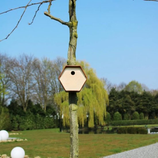 Capi Europe - Vogelhuisje rond Hive - 19x23x20 - Bruin - Capi ...