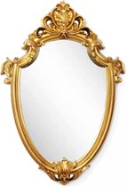 16,5 x 11 inch vintage spiegel antieke spiegel decoratieve muur spiegel schild vorm goud