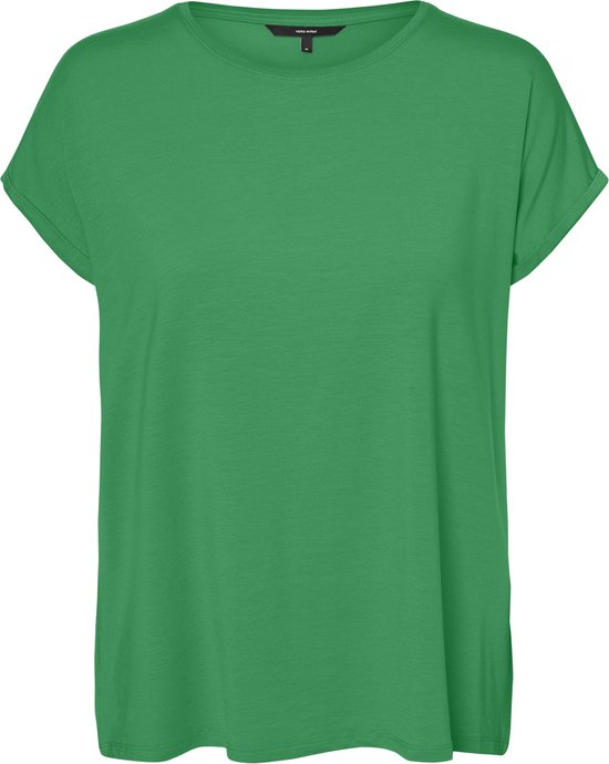 VERO MODA VMAVA PLAIN SS TOP GA JRS NOOS Dames T-shirt - Maat S