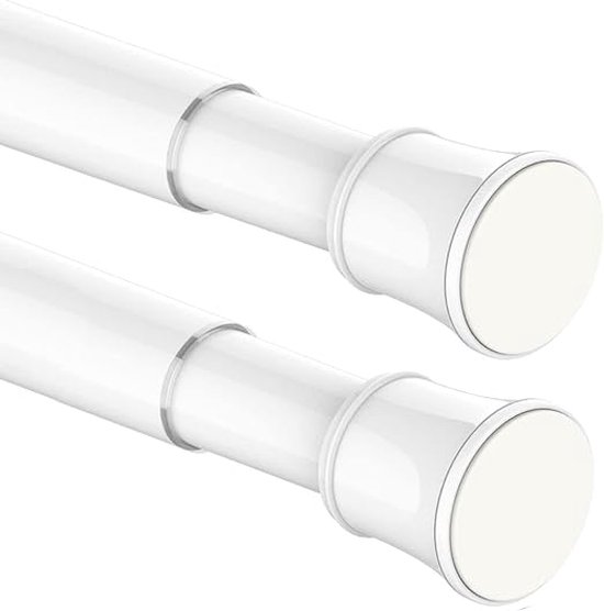 Uitschuifbare douchestang, douchegordijnstang, zonder boor