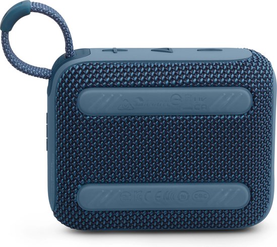 JBL Go 4 - Draadloze Bluetooth Mini Speaker - Draadloos Muziek Box - 7 uur - IP67 - Waterbestendig - Blauw