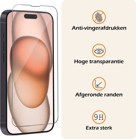 Coque pour iPhone 15 Plus Coque en Siliconen avec 2 films de protection d'écran – Coque pour iPhone 15 Plus Cover Back Case – Vert foncé