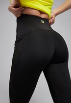 Redmax Sublime Collectie Dames Shaping Sportlegging - Sportkleding - Dry-Cool - Geschikt voor Yoga en Fitness - Zwart - XL