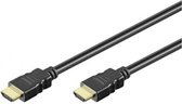 Manhattan Câbles HDMI Câble HDMI haute vitesse avec canal Ethernet, 1x HDMI mâle 19 broches - 1x HDMI mâle 19 broches, blindé, noir, 3 m