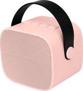 Party - Ensemble Karaoké Portable avec 2 microphones - Bluetooth - Rose
