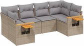 vidaXL-6-delige-Loungeset-met-kussens-poly-rattan-beige