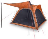 vidaXL-Tent-4-persoons-240x221x160-cm-185T-taft-grijs-en-oranje