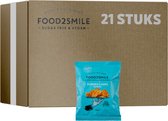 Food2Smile | Popped Chips Paprika | 21 stuks | 21 x 25 gram