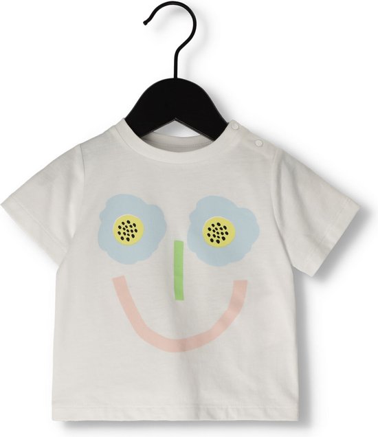 Stella McCartney Ts8061 Tops & T-shirts Unisex - Shirt - Wit - Maat 68