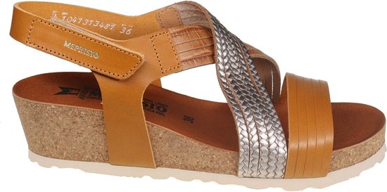 Mephisto Renza - sandale pour femme - marron - taille 40 (EU) 6.5 (UK)