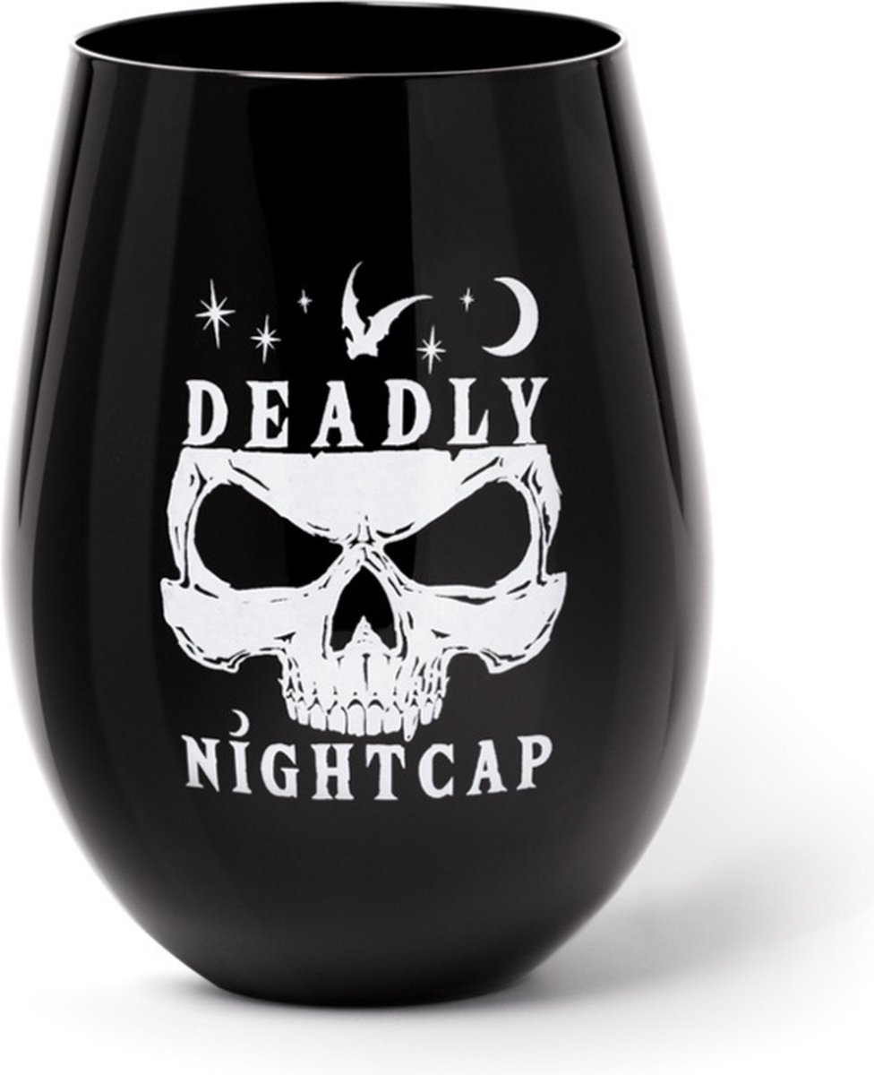 Alchemy - Deadly Nightcap Glas - Zwart