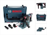 Marteau perforateur sans fil Bosch GBH 18 V-26 Professional SDS- Plus + aspirateur GDE 18V-16 + L-Boxx - sans batterie, sans chargeur