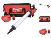 Milwaukee M12 PCG/600A-201B Snoerloos patroonpistool 12 V 600 ml ( 4933448764 ) + 1x oplaadbare batterij 2.0 Ah + lader + tas