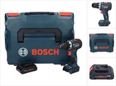 Bosch GSR 18V-90 C Professionele accuschroefboormachine 18 V 64 Nm borstelloos + 1x ProCORE accu 4.0 Ah + L-Boxx - zonder oplader