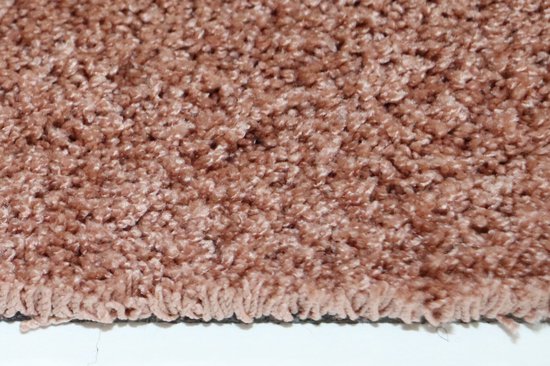 Wastafel mat - Badkamermat Soft zalm oud roze 60x120 antislip