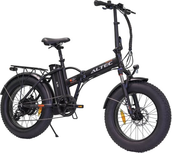 Altec Focus - Elektrische Fatbike - Vouwfiets - 20 inch - 8 versnellingen - Zwart van Altec — afbeelding 3