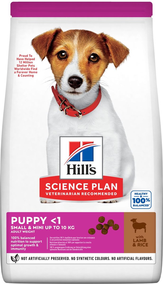 Hills Science Plan - Puppy Lam & Rijst