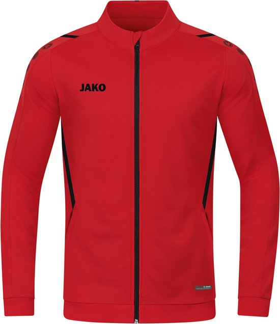 Jako - Polyester Jacket Challenge - Rood Trainingsjack-S