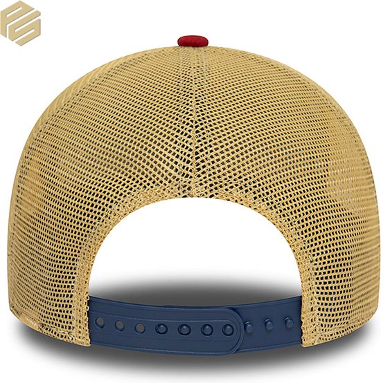 Casquette camionneur E-Frame bleu marine Patch New Era