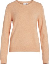 Vila Sweater Viril O-neck L/s Knit Top - Noos 14054177 Shell Coral Femme Taille - L