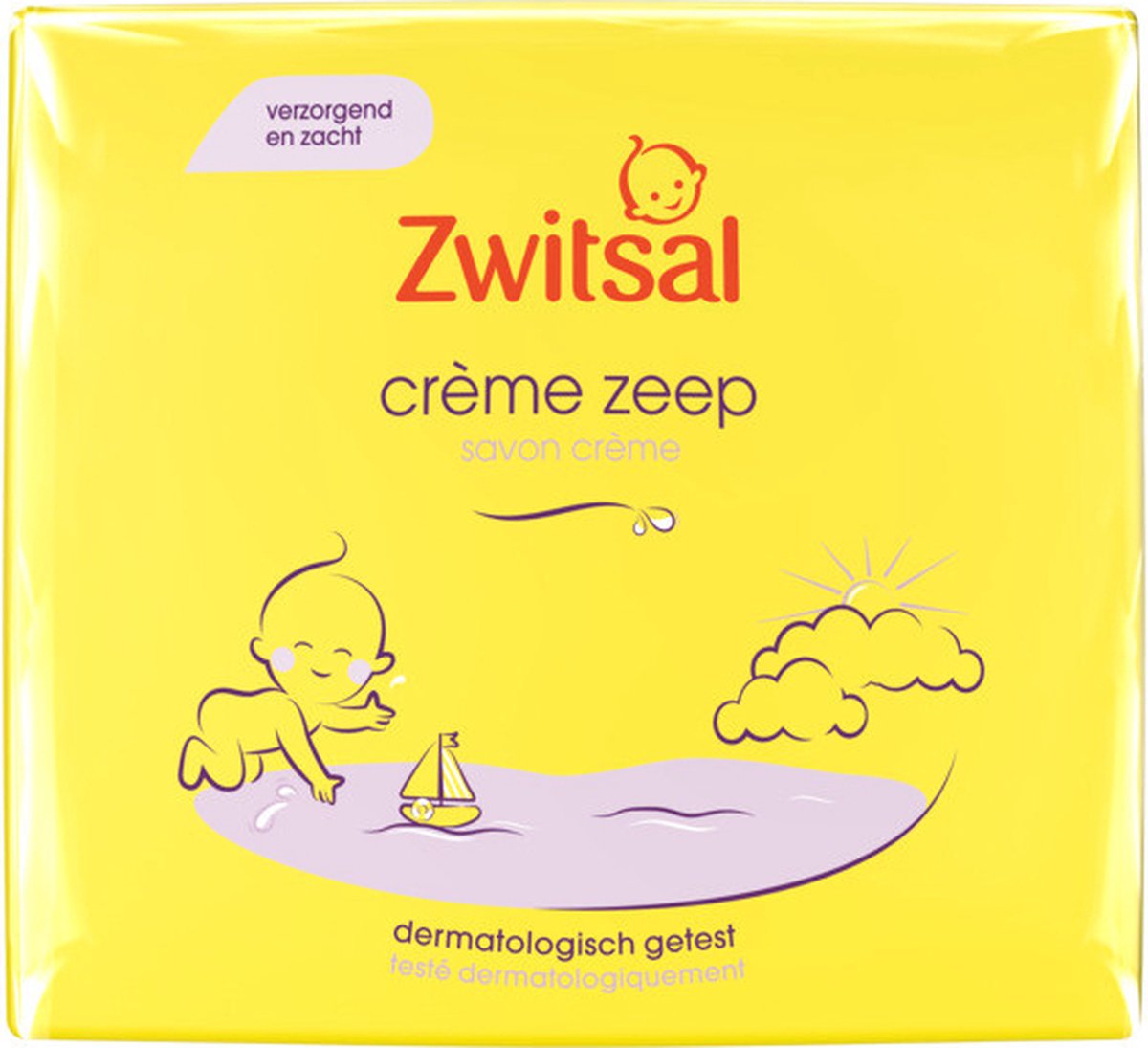 12x Zwitsal Crème Zeep 2 x 90 gr