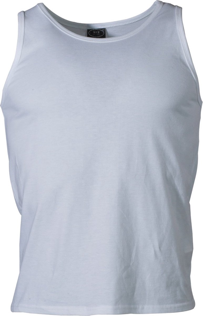 MFH US Tanktop – 170 g/m² Wit