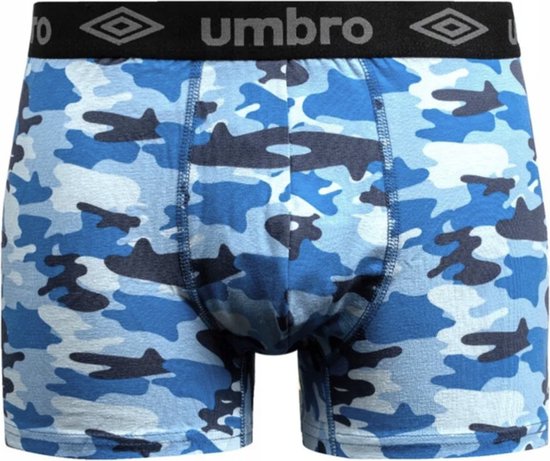 UMBRO - Caleçons pour Homme - Boxers Homme (3 pièces) - Taille M - Imprimé camouflage