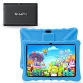 BELLAVITA ® Bambini Pad XL - Kindertablet - 10.1 inch - Tablet - Blauw - 192 GB Opslag – 64 GB + 128GB SD Kaart - Vanaf 3 Jaar – 100% Kidsproof – Ouderlijk Toezicht