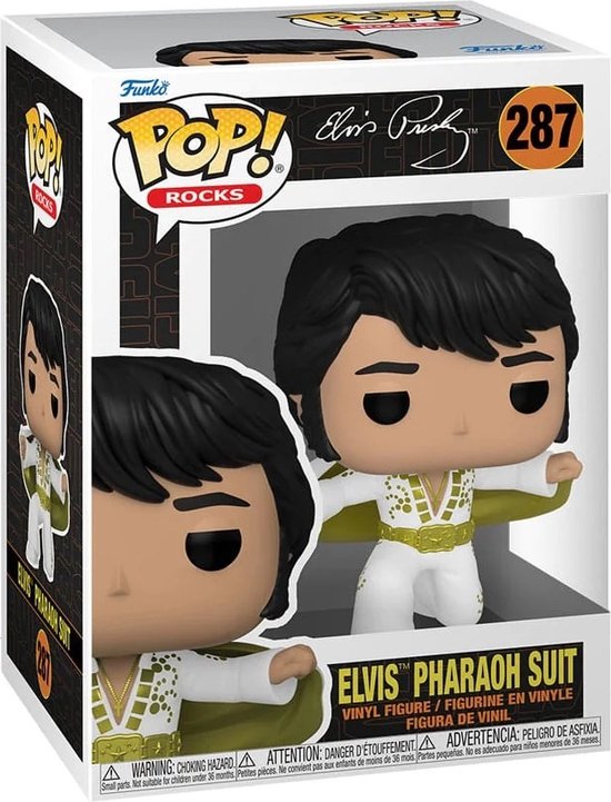 Funko Pop! Rocks: Elvis Presley - Pharaoh Suit - CONFIDENTIAL