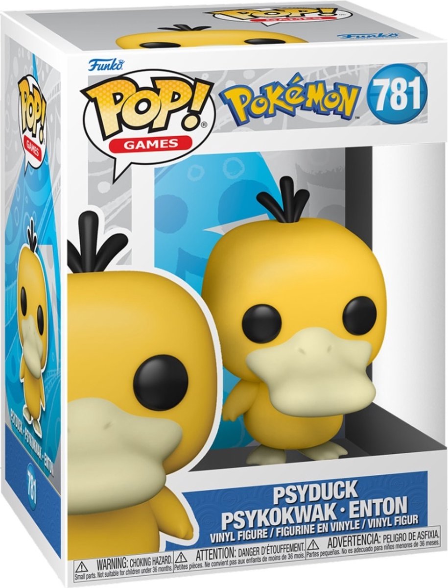 Pop Games: Pokémon - Psyduck Funko Pop #781