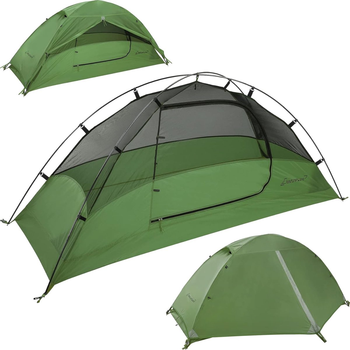 Luxe tent - Premium Gemakkelijk Opzetbare Tent - Verduisterende Kampeertent