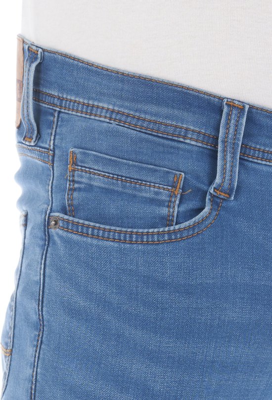 Mustang Jeans pour hommes Real X Oregon Tapered K tapered Blauw 38W / 36L