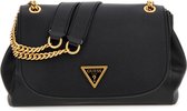 Guess Cosette Convertible Xbody Flap Sac à bandoulière pour Femme Zwart Taille Unique