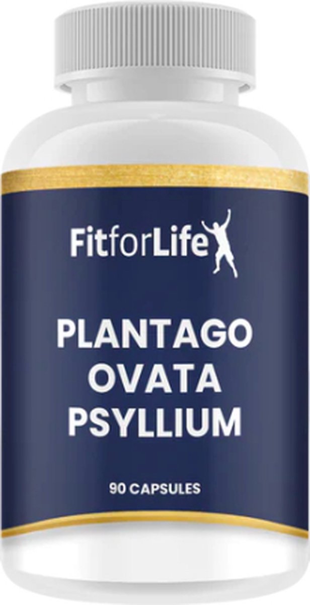 Goedkoopste Fit for Life Plantago Psyllium Ovata - Geschikt voor vegetariërs en veganisten - 1200 mg - 90 capsules