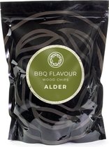 BBQ Flavour - Rookhout - Rookmot - Rooksnippers - Els - Alder - 500 gr