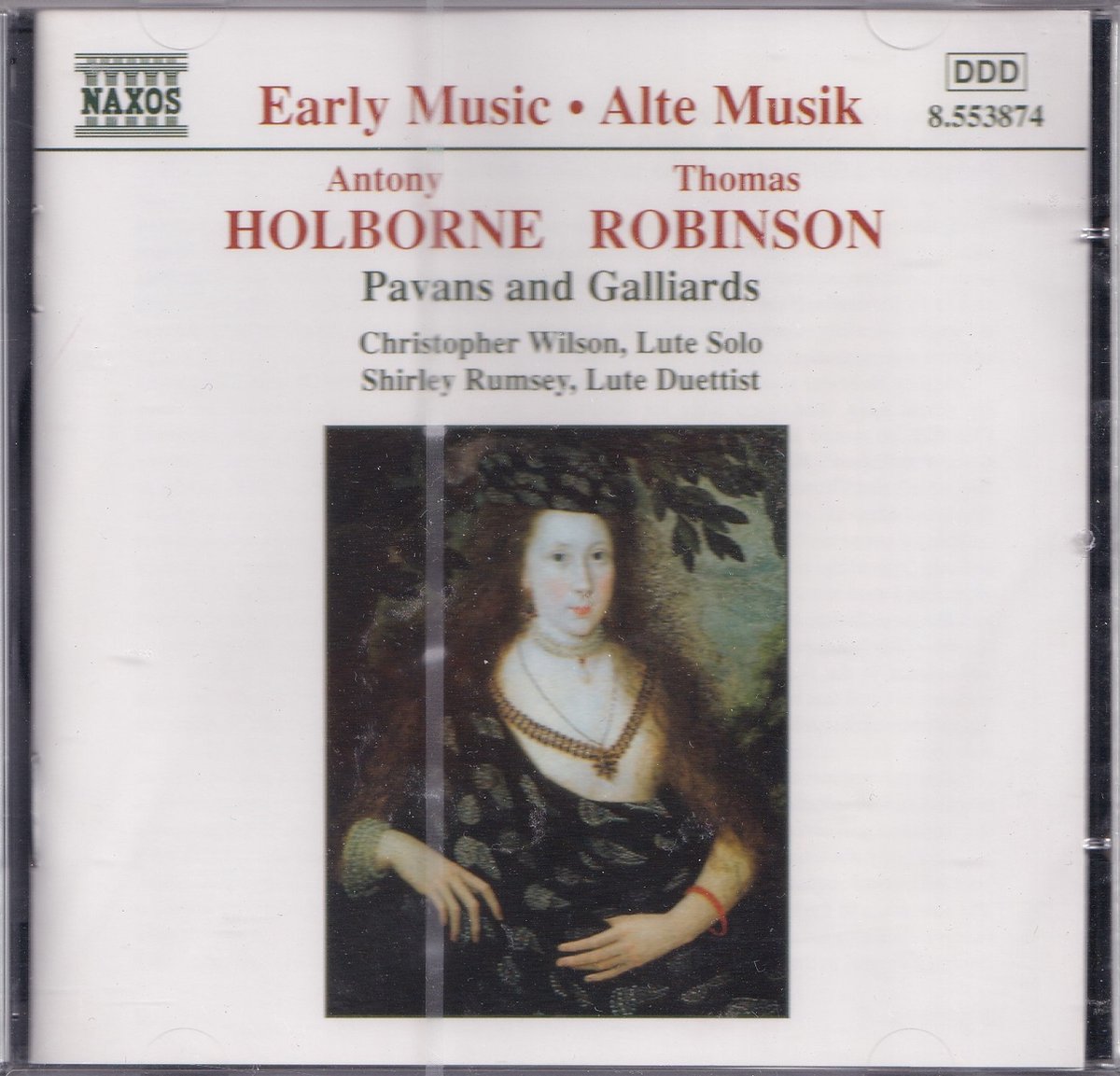 Lute Music - Antony Holborne, Thomas Robinson - Christopher Wilson, Shirley Rumsey
