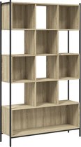 vidaXL-Boekenkast-102x28x172-cm-bewerkt-hout-sonoma-eikenkleurig