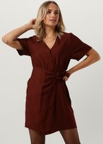 Another Label Ciel Dress Jurken Dames - Kleedje - Rok - Jurk - Bruin - Maat S