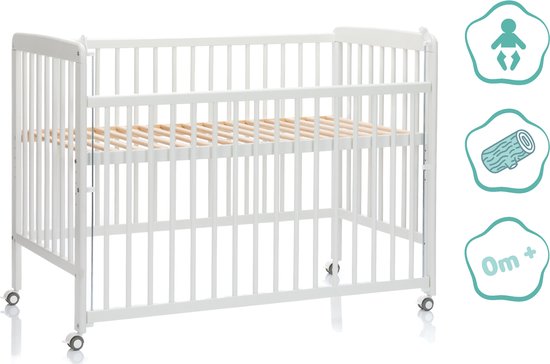 Fillikid - 2in1 Beistellbett, Stubenbett Nino (auch für Boxspringbetten