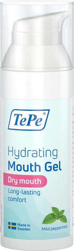 Foto: Tepe hydraterende mondgel voor droge mond mild apple peppermint 50 ml