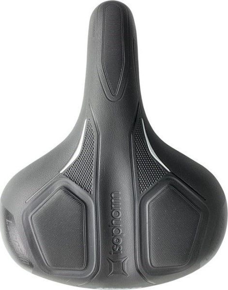 Zadel Selle Bassano Leggera Isophorm city - zwart