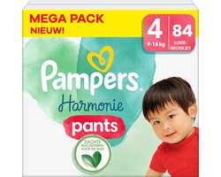 Pampers - Harmonie Pants - Maat 4 - Mega Pack - 84 stuks - 9/15 KG