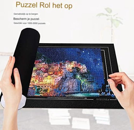 Tapis de rangement puzzle portable peut contenir jusqu'à 3000