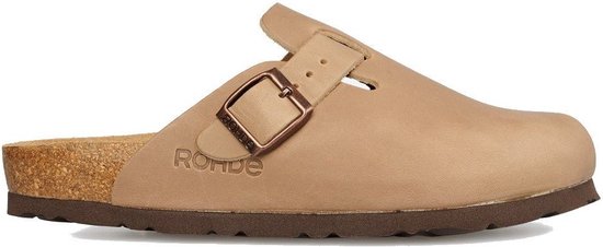 Rohde Alba - dames slof - beige - maat 43 (EU) 9 (UK)