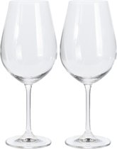 Verres à vin Atmos Fera - 8x - verre en cristal - grand - 520 ml