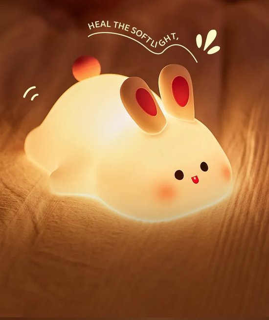 My Arc - GlowBunny - Nachtlampje - Baby Kamer - Led Dimmer - Speelgoed - Handige Bediening van My Arc — afbeelding 5