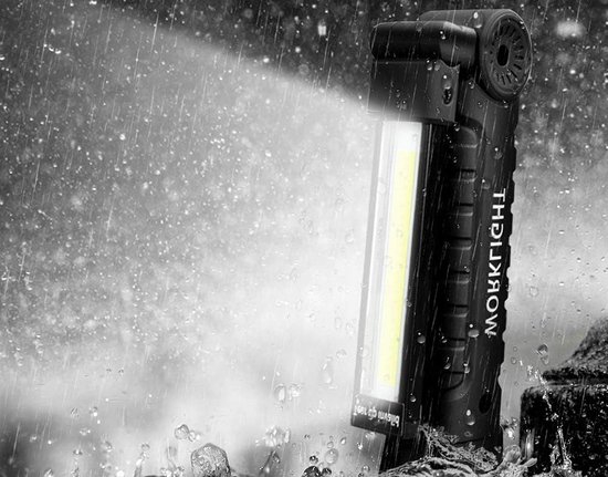 Led-werklamp met magneet, oplaadbaar, zaklamp