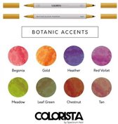 Colorista - Watercolour Markers - Botanic Accents 8 st